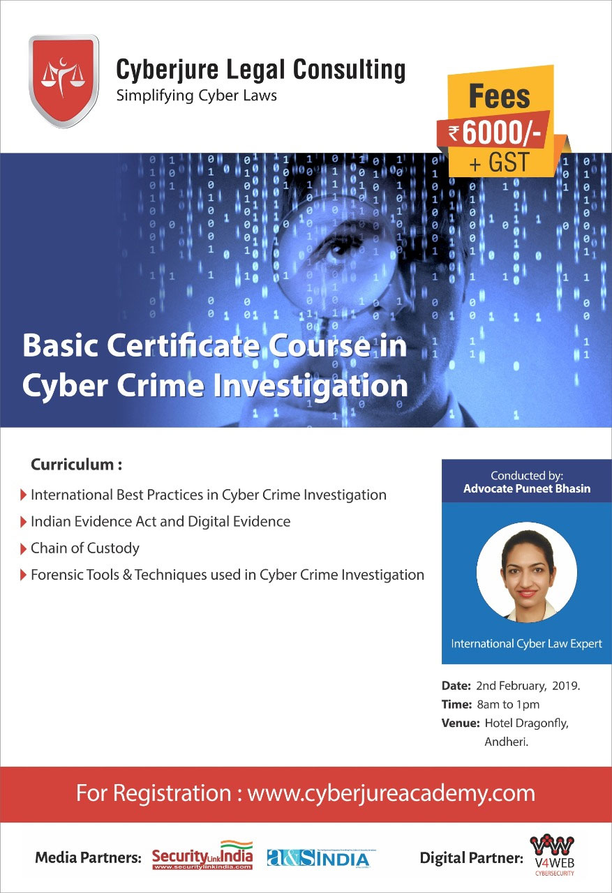Cyber Crime Investigation & Evidence Handling